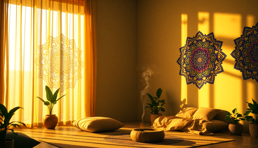Elevate Your Space: Infusing Spiritual Serenity with Mandala Designs