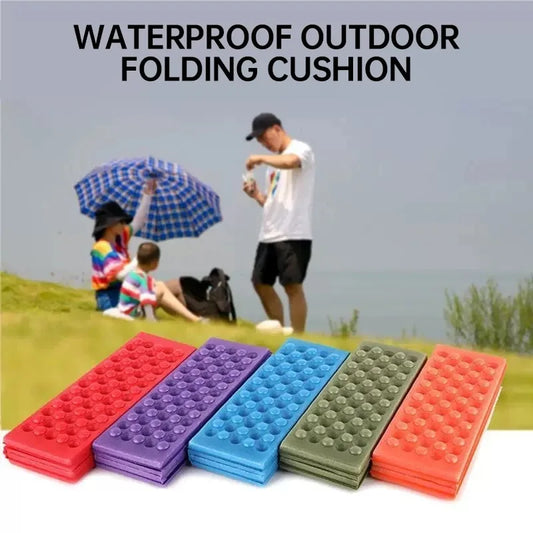 Honeycomb Massage Mat – 6-Fold XPE Cushion for Outdoor Hiking & Camping