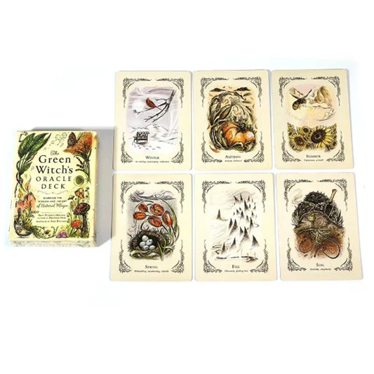 The Green Witch's Oracle Deck – Embrace the Wisdom of Natural Magic & Plant-Based Divination